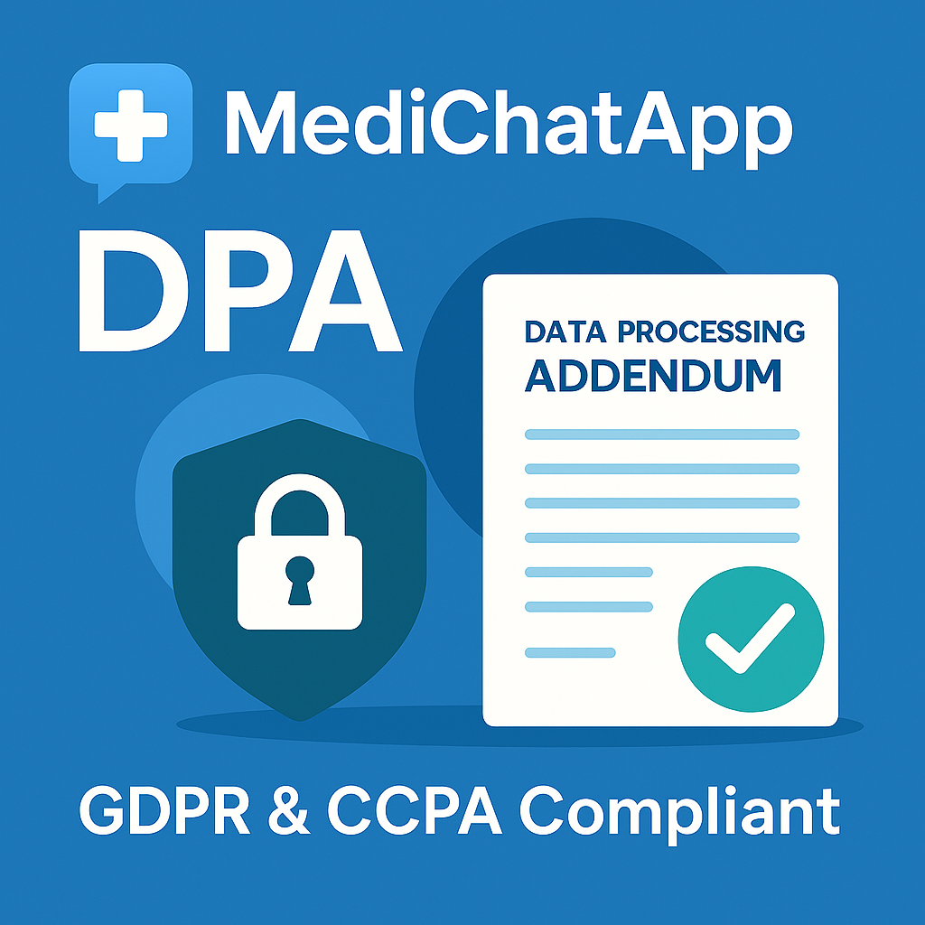 MediChatApp Data Processing Addendum (DPA)